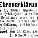 1881-03-23 Hdf Ehrenerklaerung